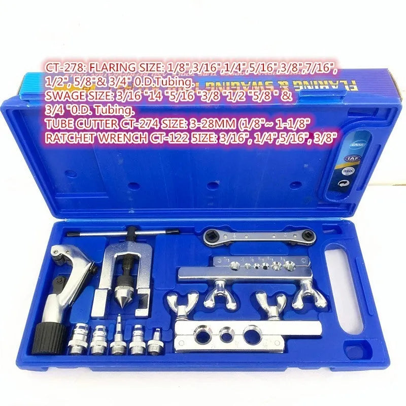 CT-278 brass trumpet pipe expander tool with cup-type opening design