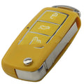 Volkswagen Jetta Golf automatic key shell in five colour options: black, blue, purple, red, yellow.