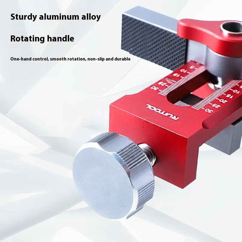 Aluminium alloy cabinet door installation tool for woodworking decoration.