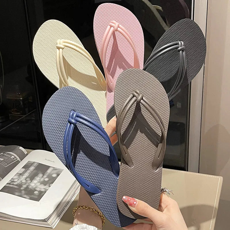 PVC men's casual flip flops with injection moulded sole and toe covering design in multiple colour options
