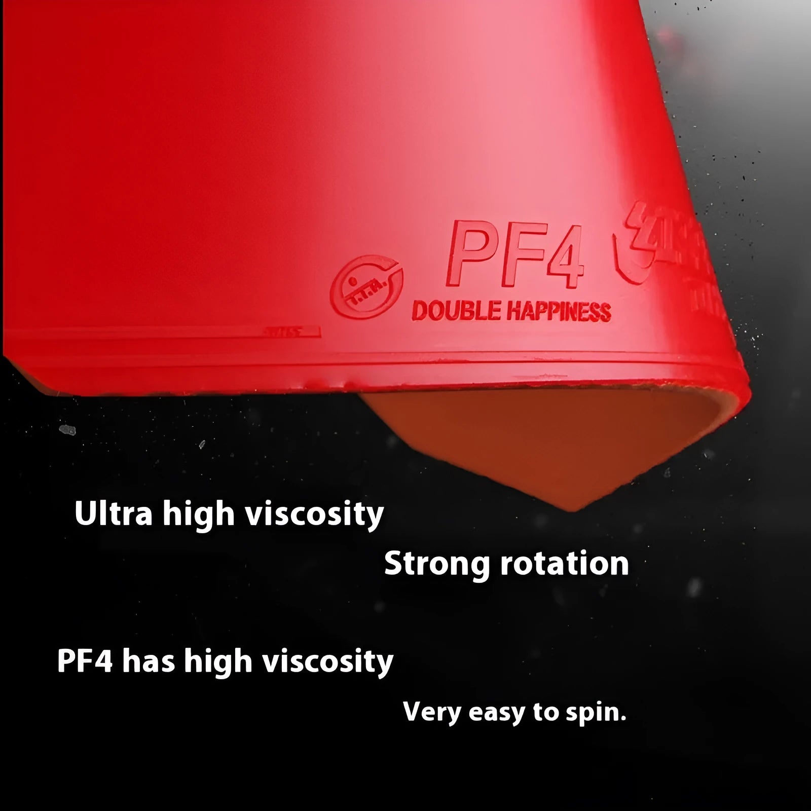 Fast Attack Sticky Classic-50 table tennis bat with anti rubber, red and black thick sponge options.