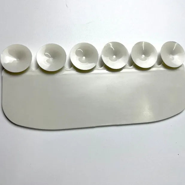 White PVC toilet urine blocking board for children's potty training to prevent splashing