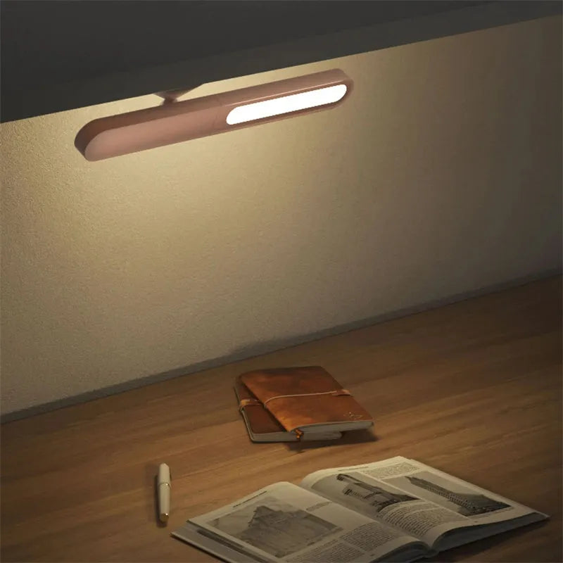 Geometric European-style desk lamp with magnetic suction base and touch controls