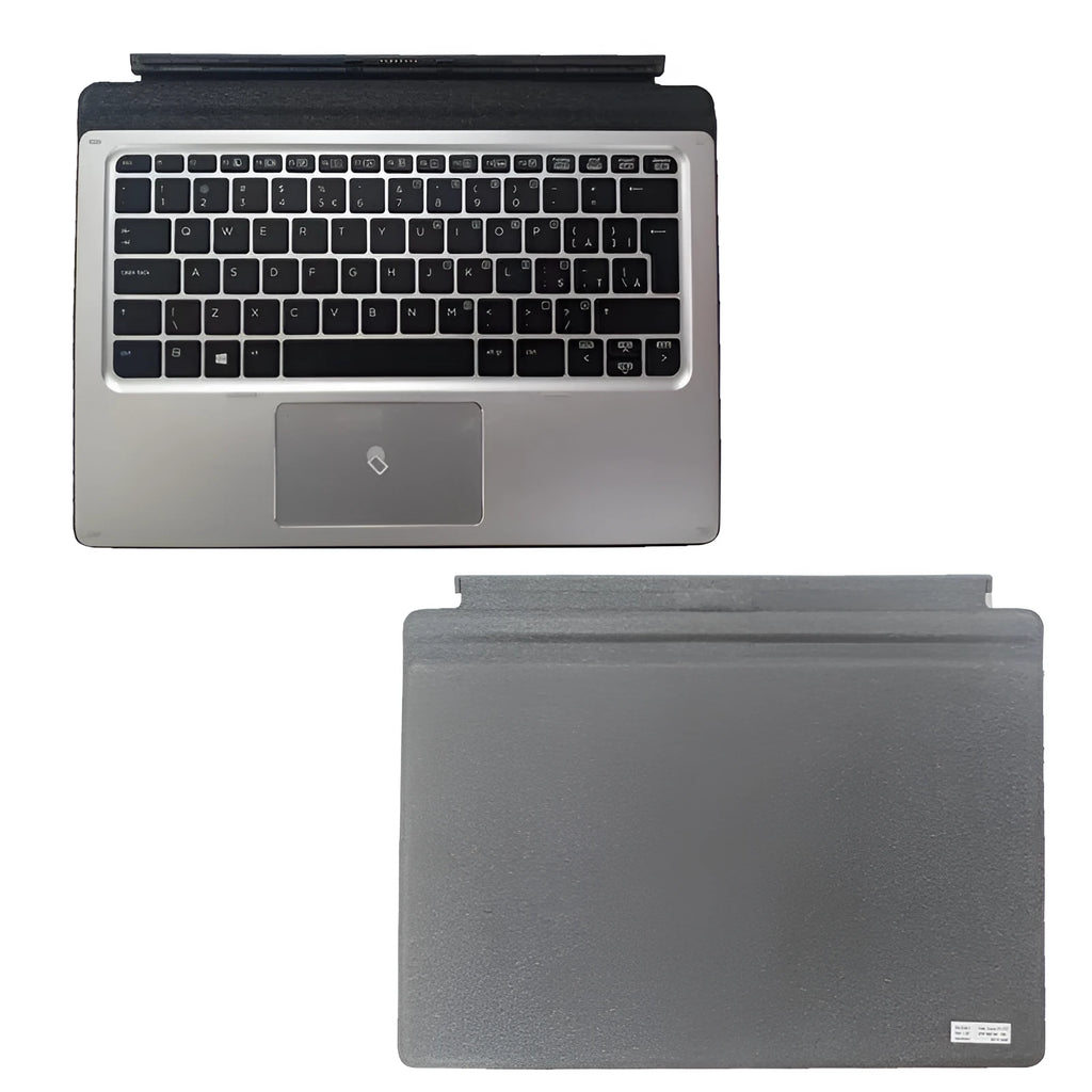 Wireless tablet base keyboard for HP Elite X2 and Pro X2 models with multimedia keys.