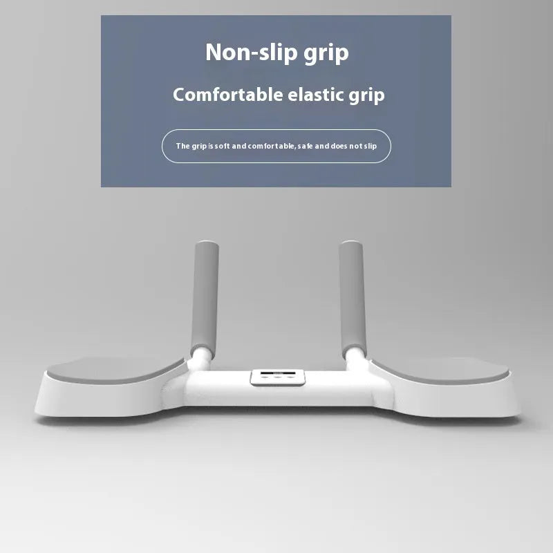 White household flat support trainer with aluminium frame and ABS components for exercise and rehabilitation