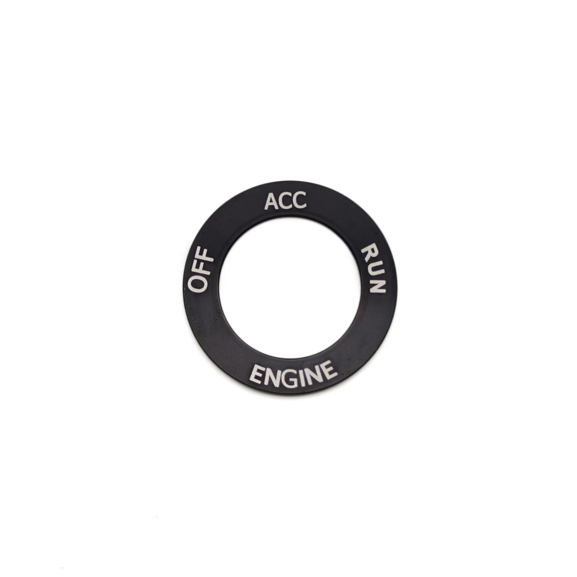 Aluminium alloy air conditioning knob decorative ring for Dodge Challenger and Grand Cherokee interior.