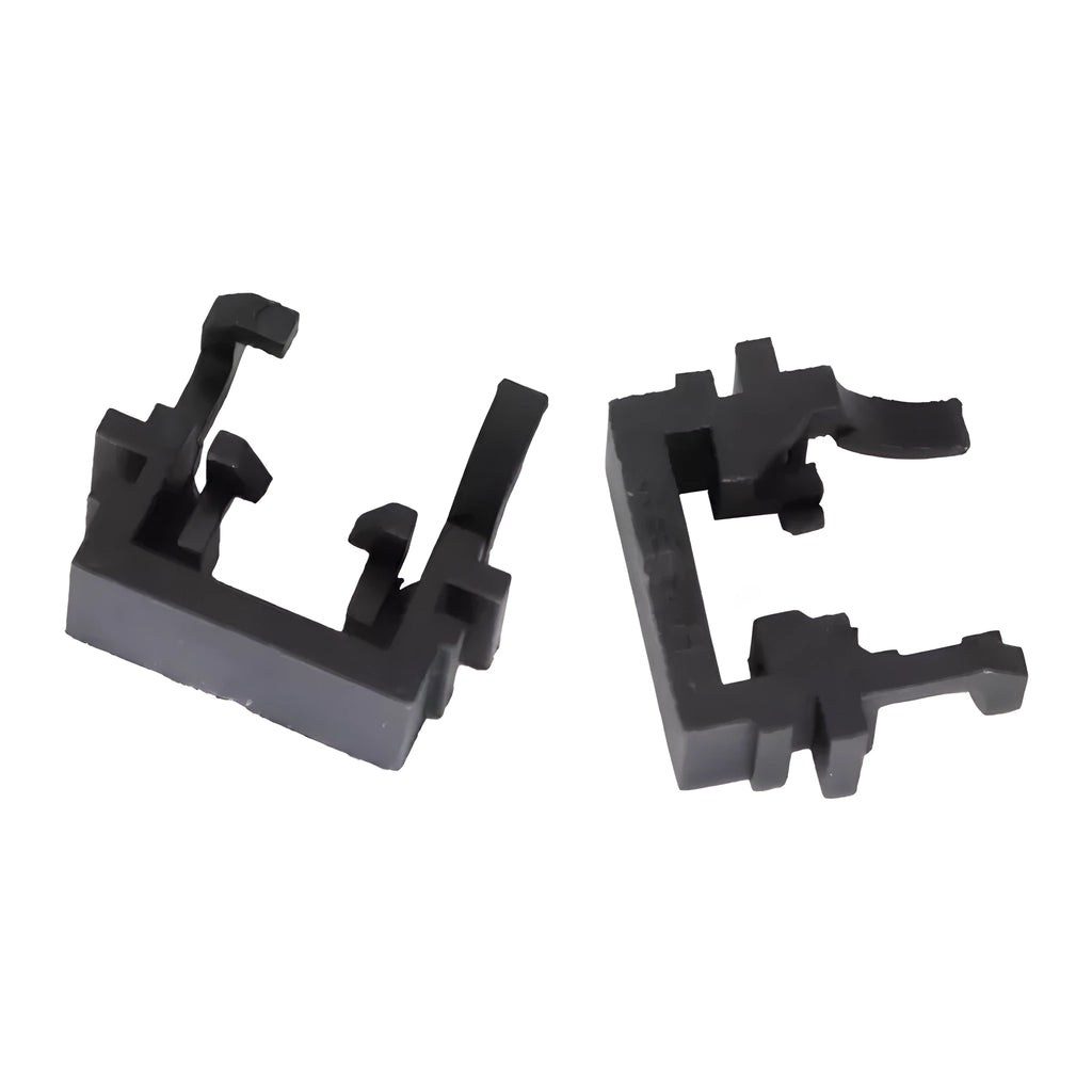 Black plastic Ford LED headlight bulb holder adapter for Focus Mondeo Fiesta