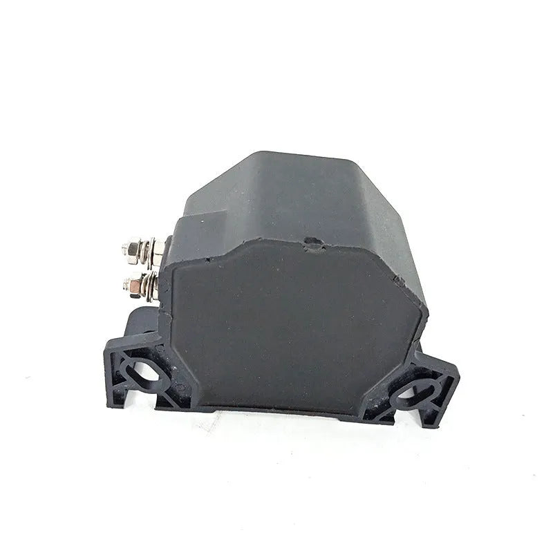 Black GQ-208A vehicle reversing buzzer with 12-80V voltage range and 105dB sound output