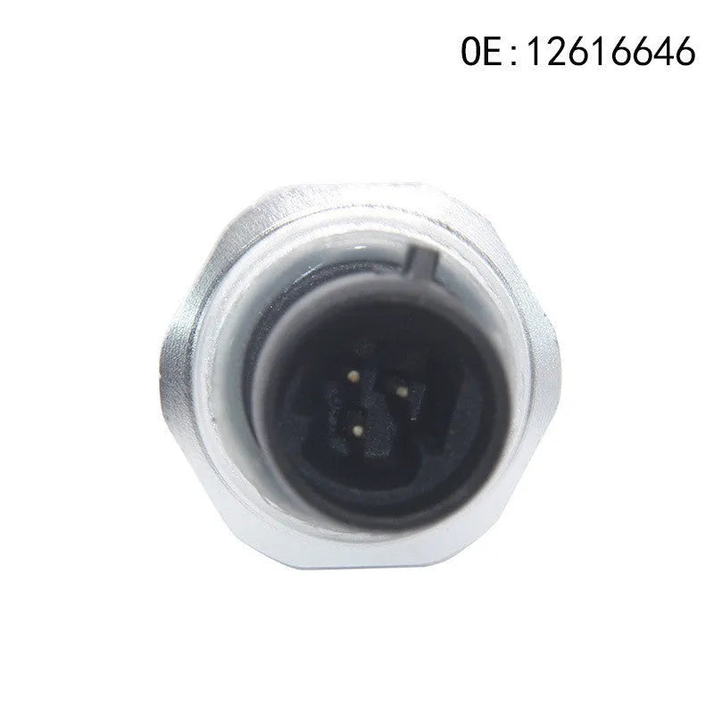 Silver metal automotive fuel pressure sensor for engine management systems
