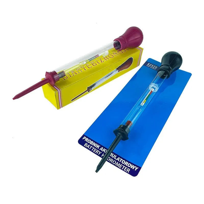 Electrohydraulic glass hydrometer for battery electrolyte density testing with 330mm length