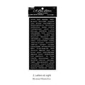 Three Ins style English quotation stickers in 90x175mm size on Japanese paper.