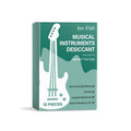 A single pack of musical instrument desiccant for case humidity control.