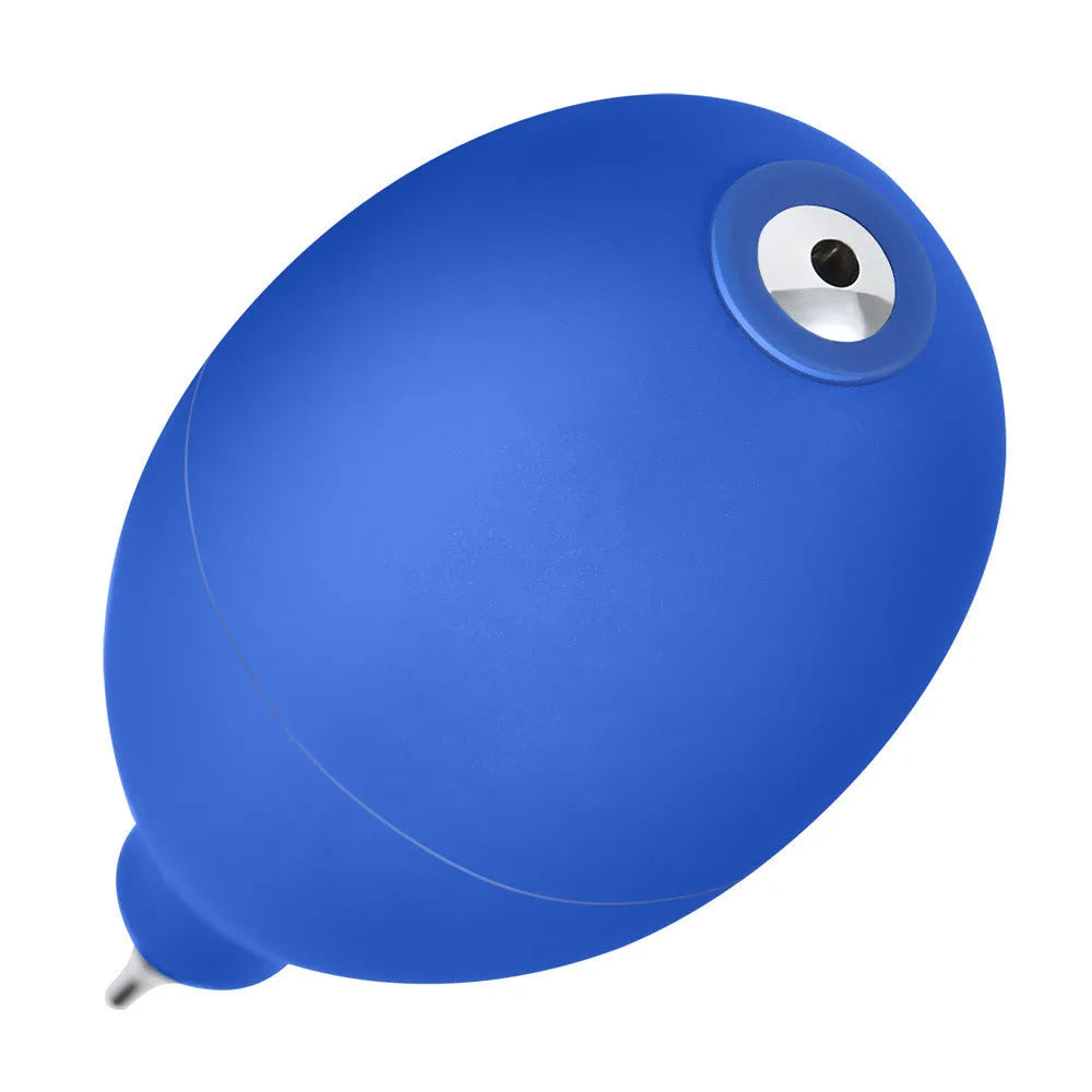 Blue rubber dust removal cleaning ball for camera lenses and mobile phones