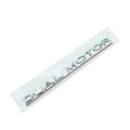 Tesla Model 3 bumper sticker ABS plastic 19x3cm with performance lettering