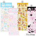 PVC waterproof cartoon decoration sticker for agenda notebooks and office stationery