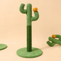 Masson cactus cat scratch board with sisal scratching pole and climber for pet cats