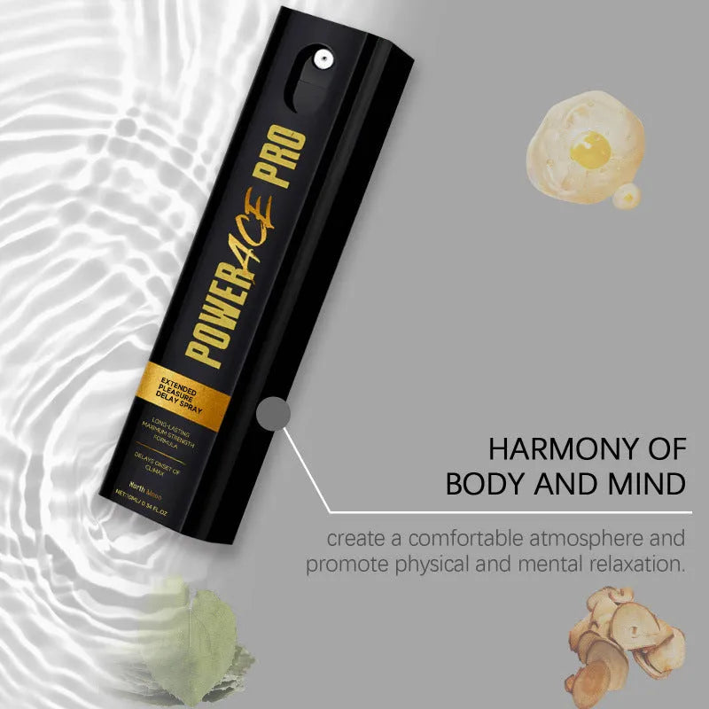 Men's 10ml body care spray bottle with natural plant extracts for external moisturising