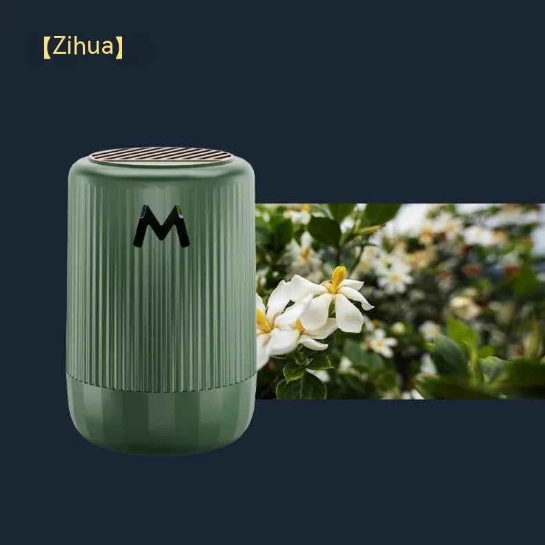 Solid car aromatherapy decoration cup measuring 10 by 6 cm with four fragrance options