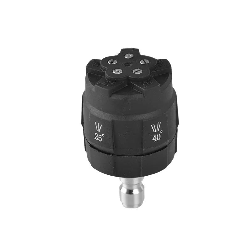 Five-in-one high pressure water gun nozzle replacement accessory in engineering plastic