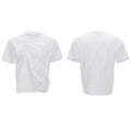 Men's cotton t-shirt with three-dimensional pleated design in loose fit styling
