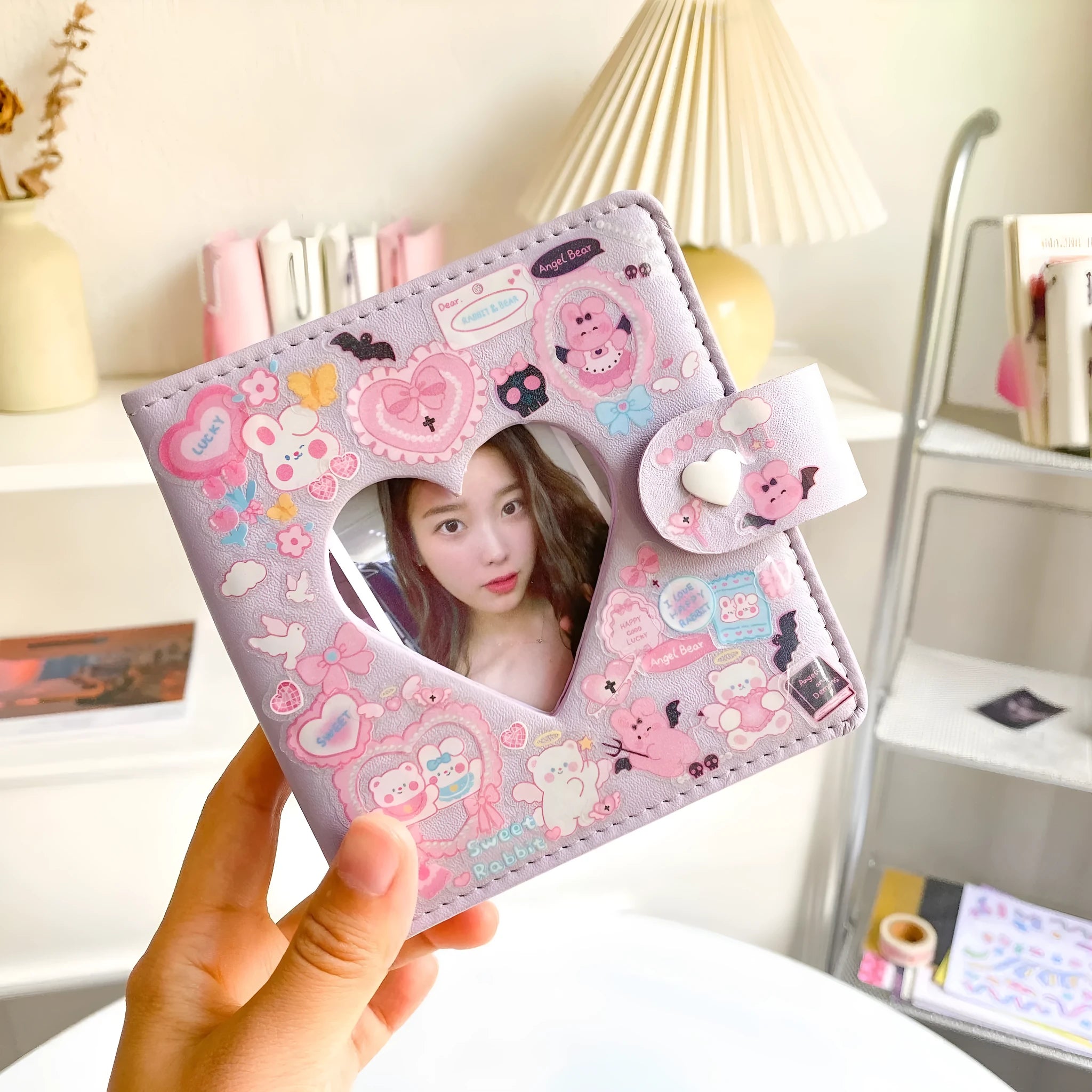 PVC waterproof cartoon decoration sticker for agenda notebooks and office stationery