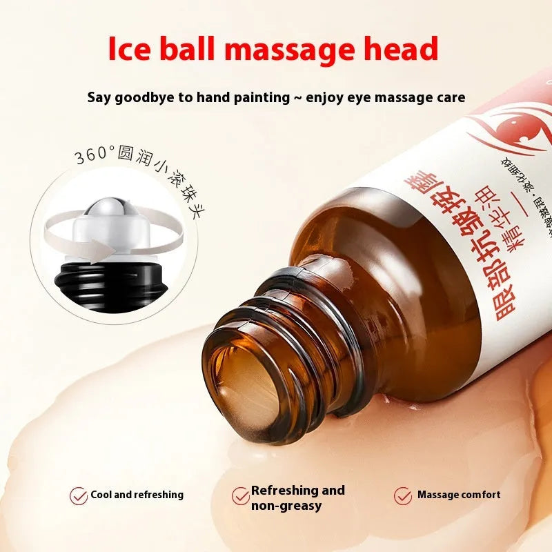 20g red packaged eye anti-wrinkle massage essence oil for hydrating and firming skin