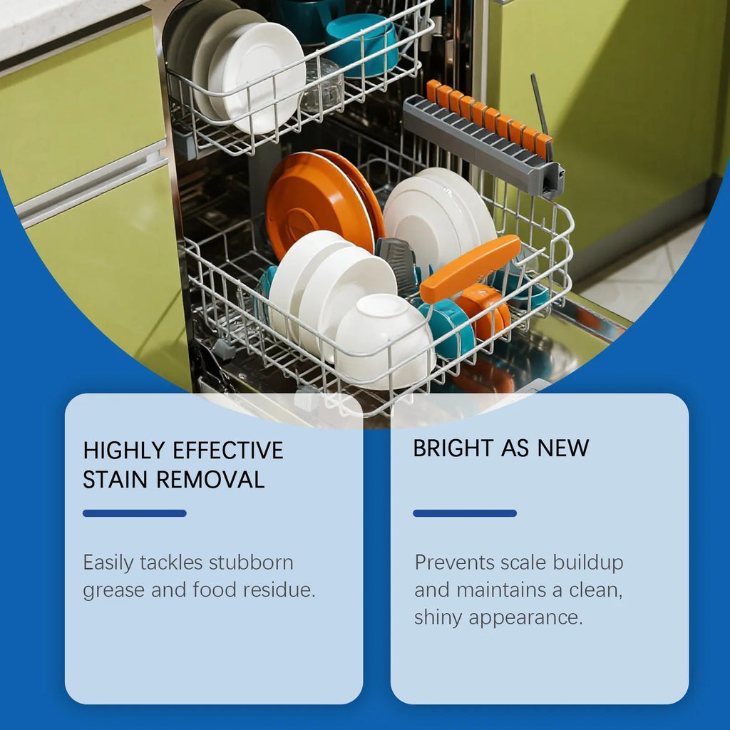 237mL dishwasher detergent aid bottle for household automatic dishwasher cleaning