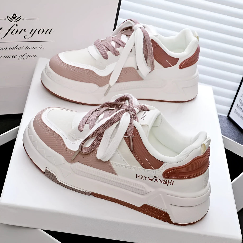 Children's height increasing board shoes with cross shoulder straps and thick rubber sole