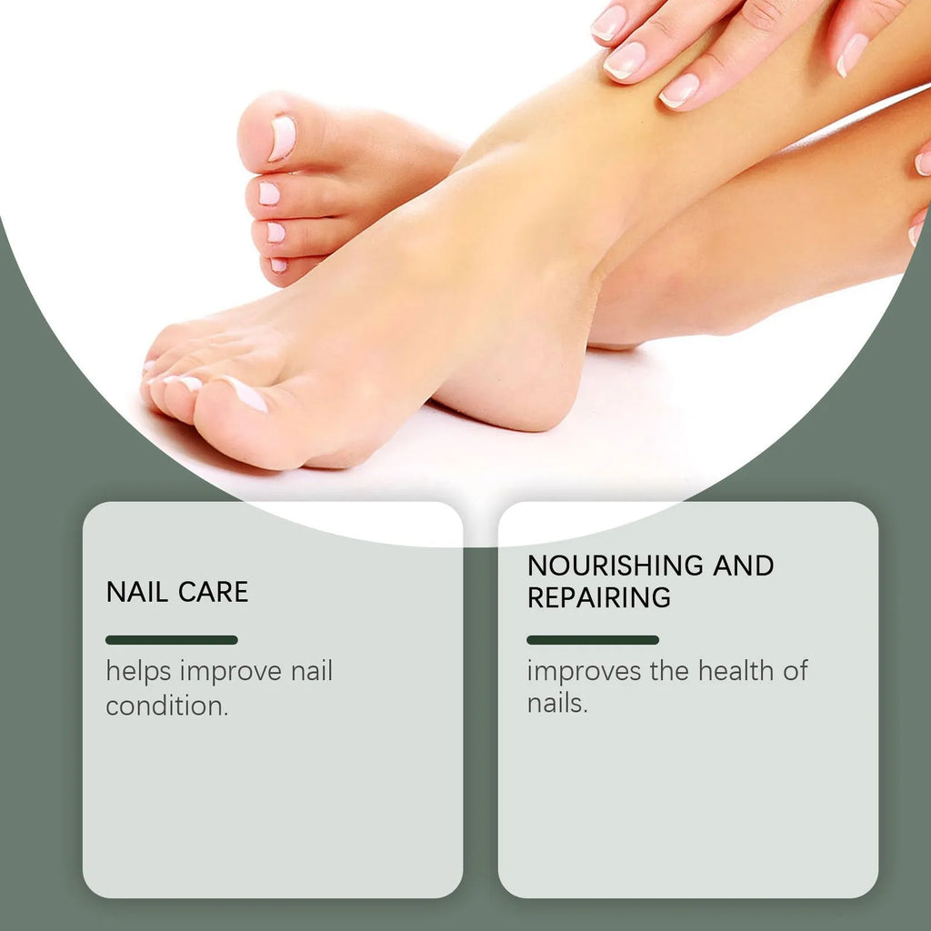 30ml bottle of nail care brightening and nourishing solution