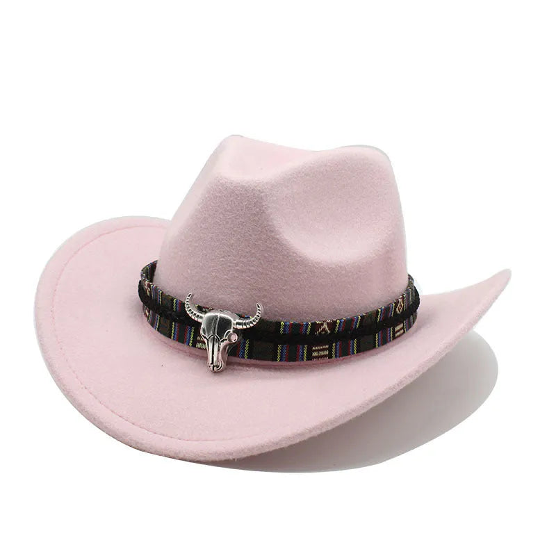 Western-style cowboy hat with a bell crown, shown in a selected colour from the 14 options available.