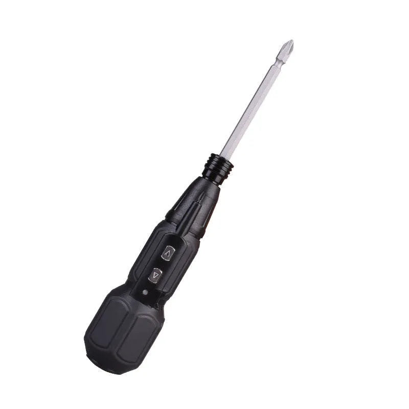 36V alloy steel straight handle electric screwdriver in black and blue colour options