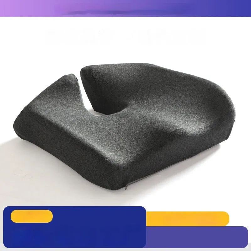 Memory foam office chair cushion with lumbar support in 36x40x11cm size