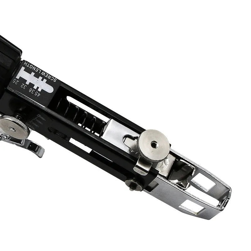 Automatic nail gun chain screw gun head kit with metal gun head and accessories