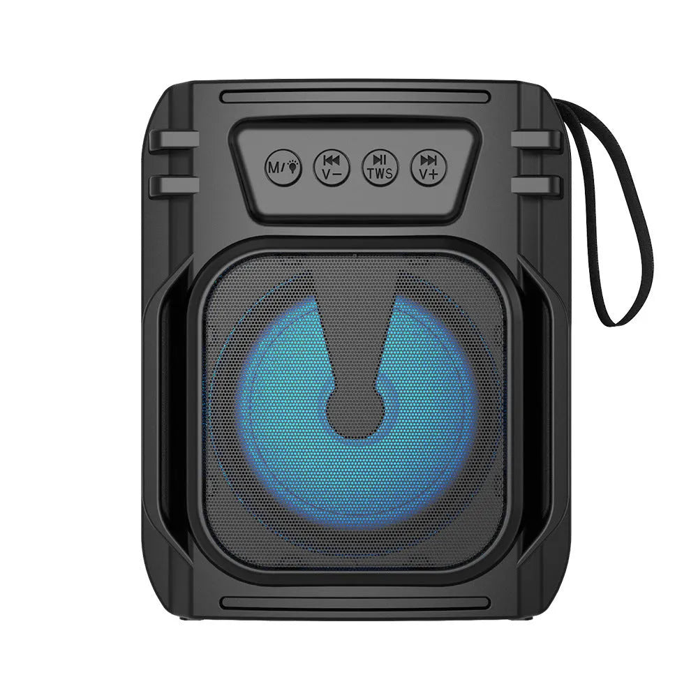 Portable Bluetooth speaker mini card radio in 3107 colour with USB charging cable