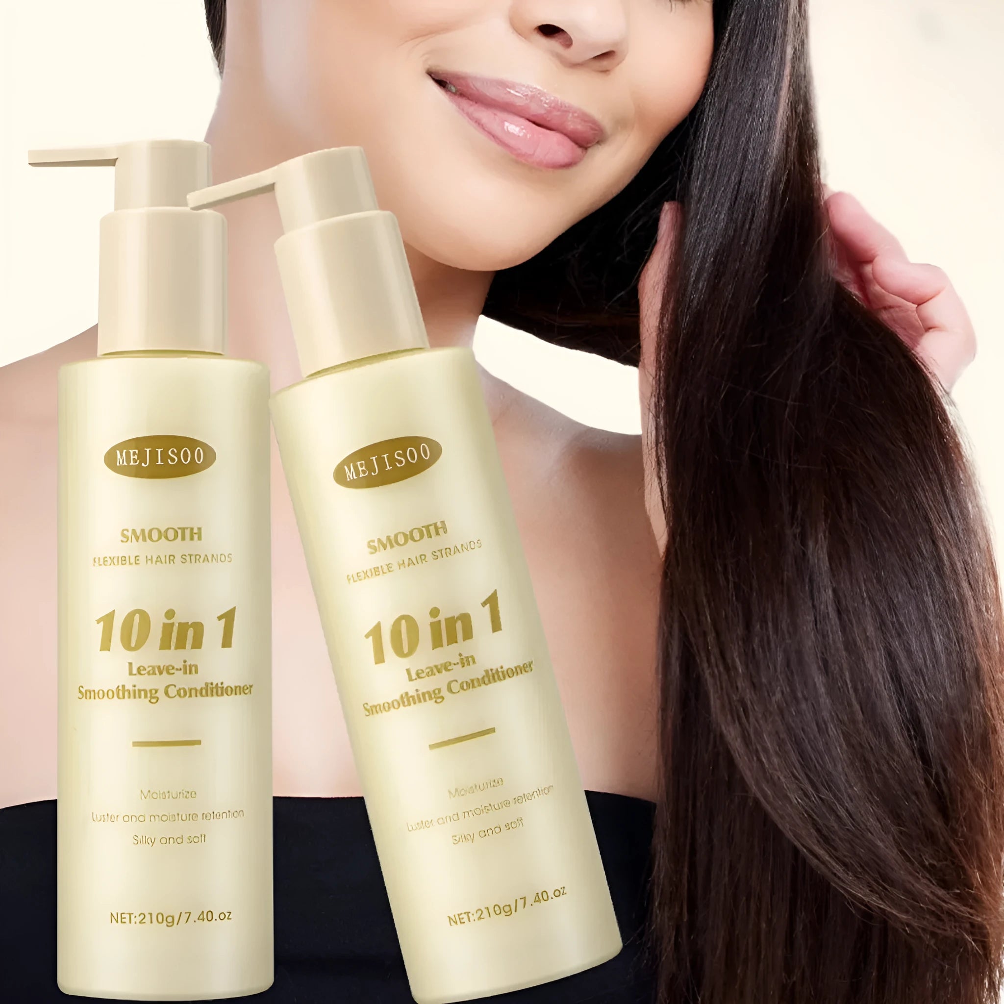 Wash-free Soft 10-in-1 Hair Conditioner 210g bottle for ladies hair treatment