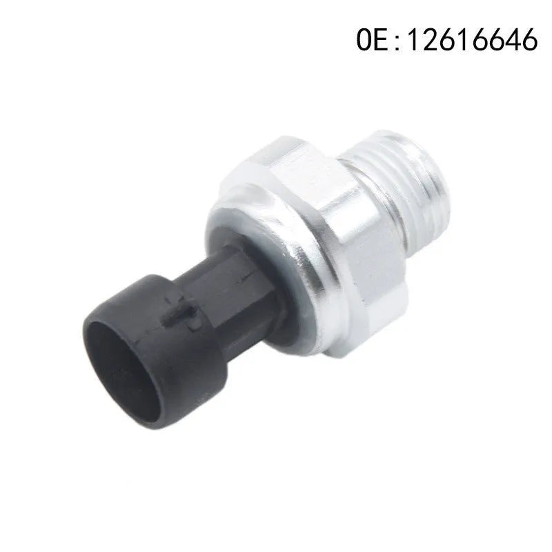 Silver metal automotive fuel pressure sensor for engine management systems