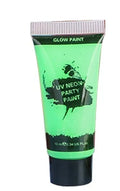 25ml plastic hose bottle of neon face and body paint in vivid colour with safe non-toxic label