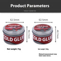 Tube of specialised cold glue for automobile depression and dent repair