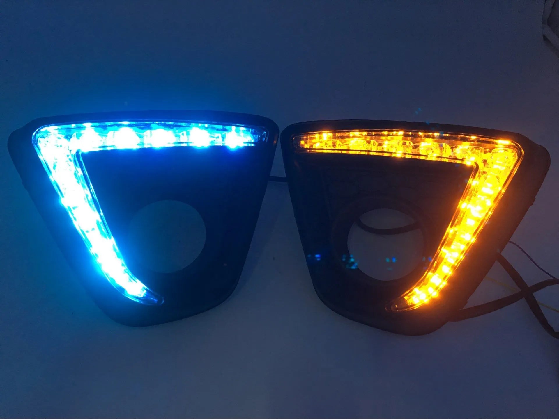 Mazda CX-5 daytime running lights LED replacement lamps with electroplated white light options