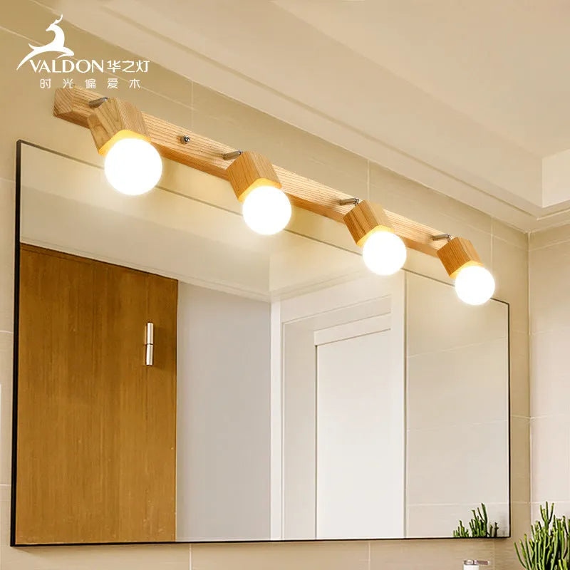 Creative LED wall lamp with single head design measuring 24cm for bedroom and cabinet lighting