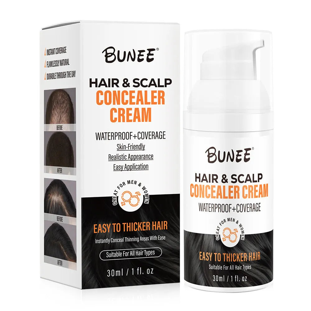 30ml scalp concealer pomade applicator for hair thinning coverage and natural-looking root concealment