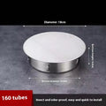 Stainless steel inlay floor drain cover with a deodorant seal and modern simple design.