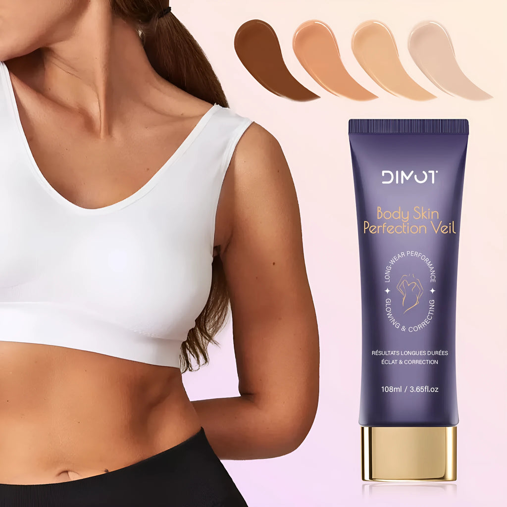 Waterproof body concealer cream and brush for covering tattoos and birthmarks.