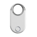 Black GPS tracking device for pets and children showing compact design and USB charging port