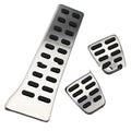 Stainless steel accelerator pedal replacement set for Hyundai vehicles