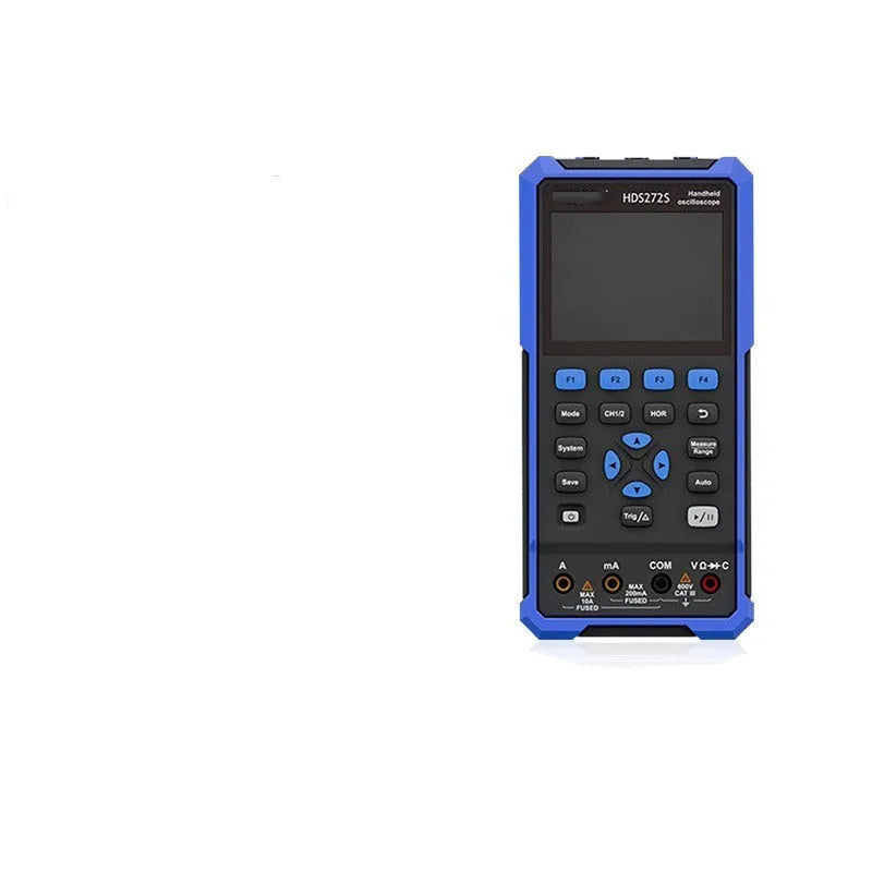 Handheld digital oscilloscope with probes and accessories for automotive electronics testing