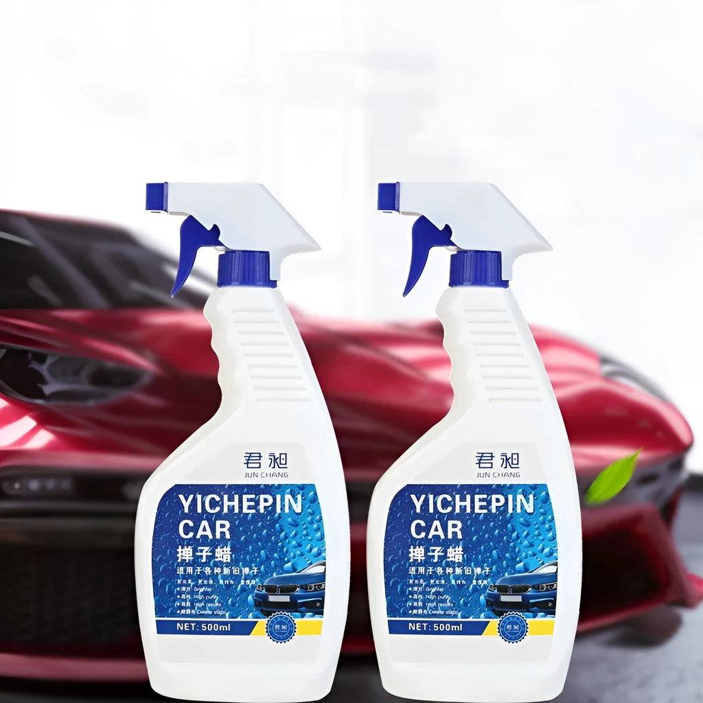 500ml car paint maintenance duster wax with powder sprayer applicator