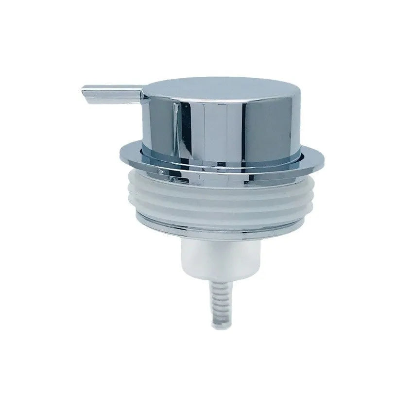Foam pump replacement head in ABS plastic for soap dispensers