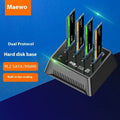 Aluminium M2 SSD base in K30174P2 colour measuring 90x78x34mm with packaging