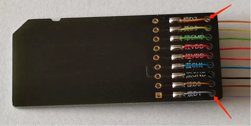 EMMC read and write tool for automotive audio host maintenance on European vehicles